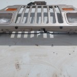 Wrangler YJ Grille Grill Headlight Mounting Panel Radiator Support Silver Pearl 1987-1995 501680