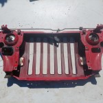Wrangler YJ Grille Grill Headlight Mounting Panel Radiator Support Red 1987-1995 501683