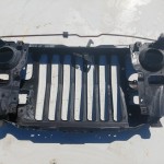 Wrangler YJ Grille Grill Headlight Mounting Panel Radiator Support Gray 1987-1995 501686