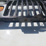 Wrangler YJ Grille Grill Headlight Mounting Panel Radiator Support Black 1987-1995 501698
