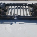 Wrangler YJ Grille Grill Headlight Mounting Panel Radiator Support Black 1987-1995 501705