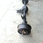 Wrangler YJ Rear Axle Assembly Dana 35 with 4.11 Gear Ratio 1990-1995