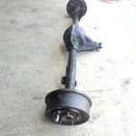 Wrangler YJ Rear Axle Assembly Dana 35 with 4.11 Gear Ratio 1990-1995