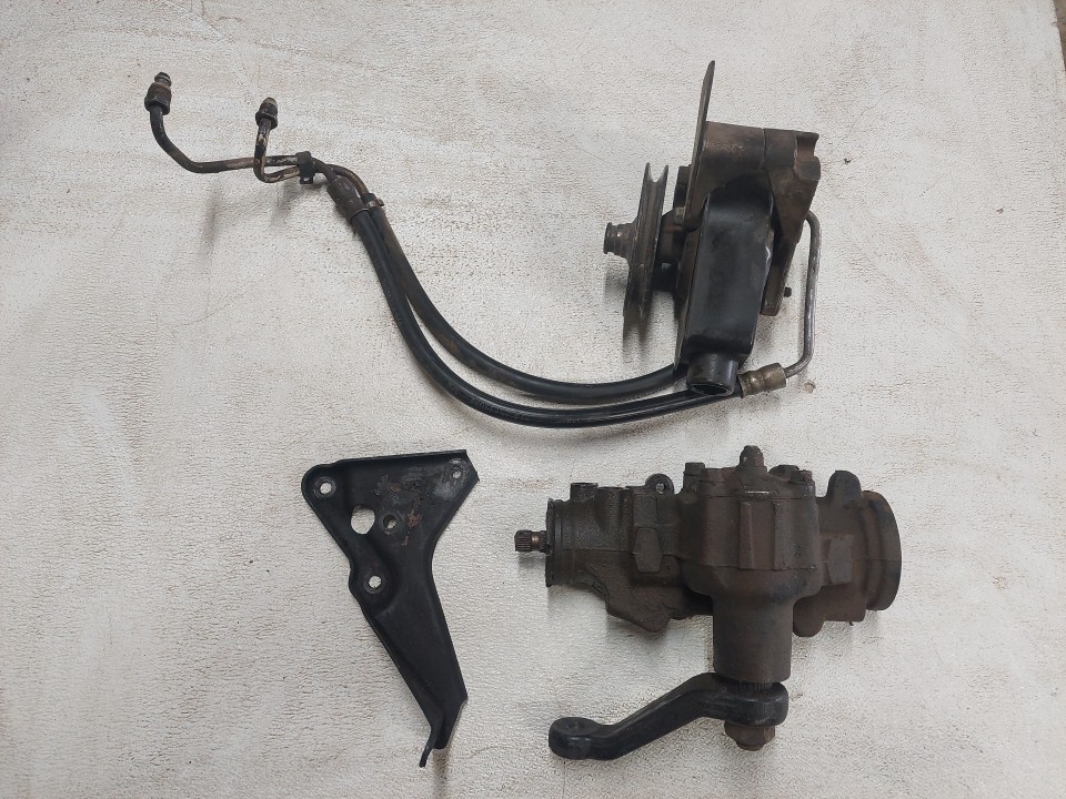 CJ 4.2L Power Steering Conversion Kit V-Belt Pulley 1976-1986