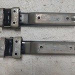 Wrangler JK JKU Tailgate Hinge Set Upper Lower Black 55395401AG 2007-2018