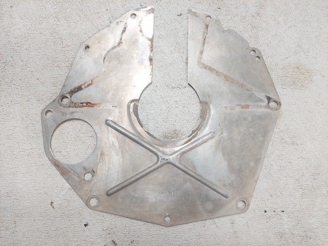 Wrangler Cherokee Spacer Clutch Bell Housing Plate AX15 Peugeot BA-10 Dust Shield 53004473AB 