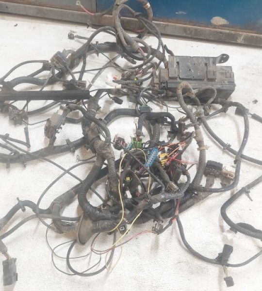 2002 Wrangler TJ Harness Dash Body Underhood FuseBox Wiring 56047049AA 56047040AB