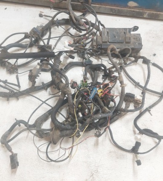 2002 Wrangler TJ Harness Dash Body Underhood FuseBox Wiring 56047049AA 56047040AB