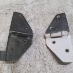 Wrangler YJ Windshield Frame Hinges Set of Driver and Passenger 1987-1995