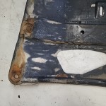 Wrangler YJ Belly Pan Transmission Crossmember Skid Plate 87-95