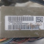 Wrangler TJ 2002 Interior Dash Wiring Harness PARTS 56047055AD
