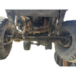 Wagoneer Dana 44 Driver side drop Wrangler YJ TJ Cherokee XJ Comanche MJ Front Rear Set of Axles with 4.56 Gears Front Locker Rear Spool Lockout Hubs with Wheels