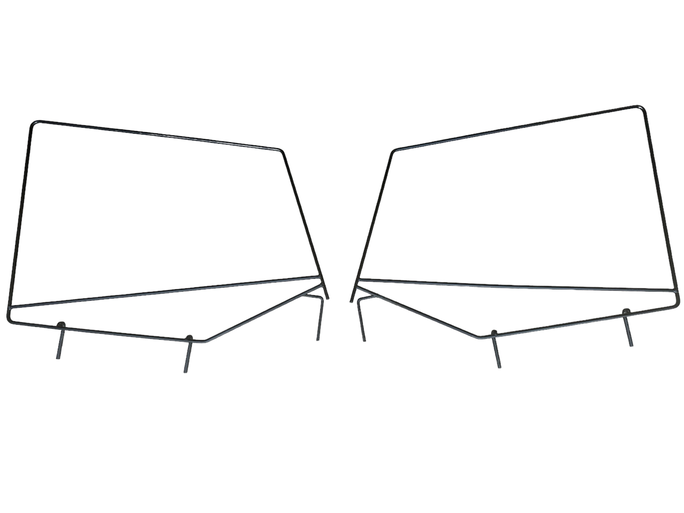 Wrangler YJ Upper Window Frame Set Left Right Uppers Frames 