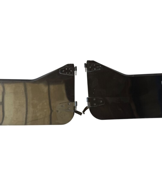 Jeep Wrangler TJ LJ Half Doors Door Set Driver Passenger Black 1997-2006