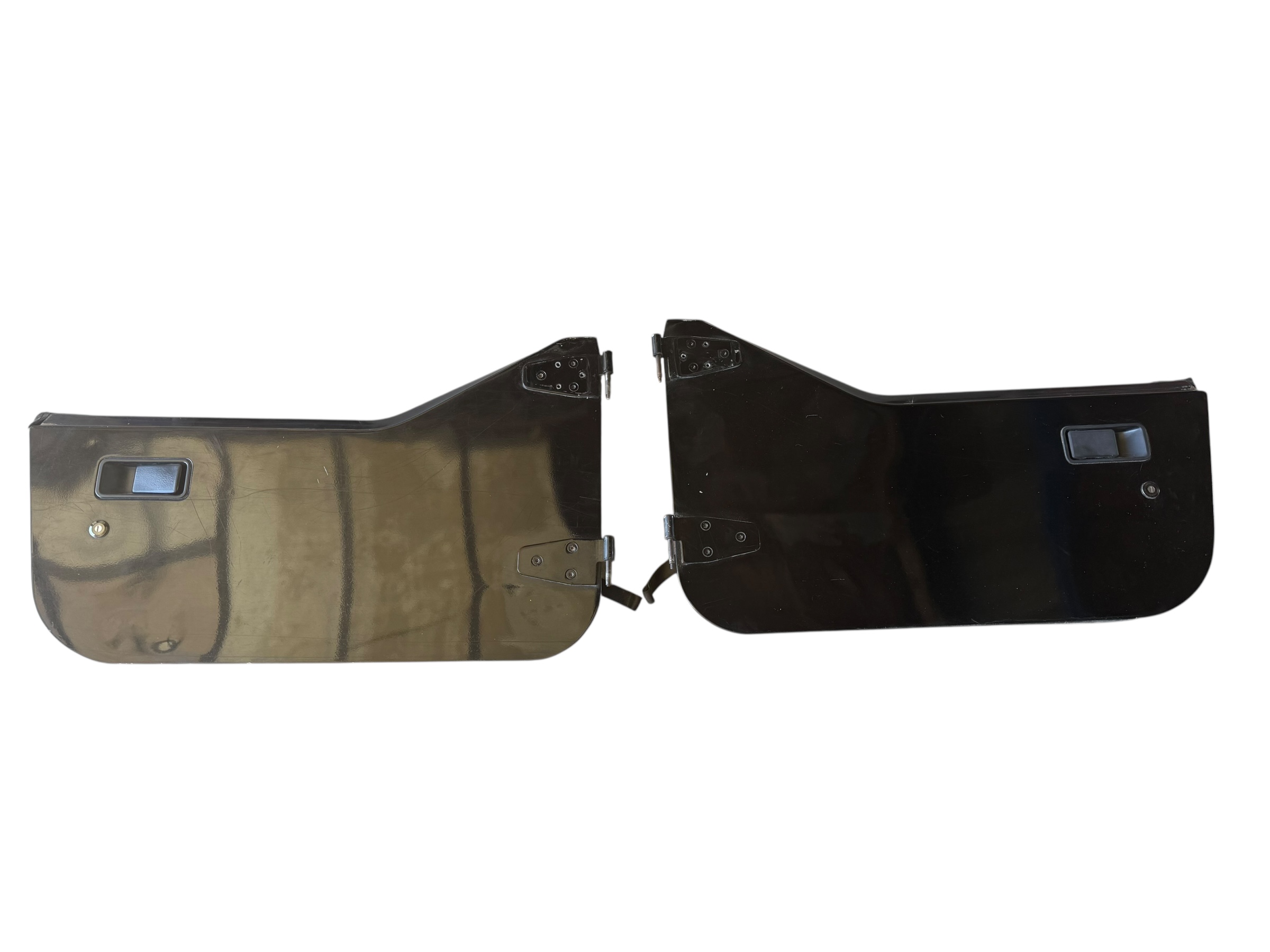 Jeep Wrangler TJ LJ Half Doors Door Set Driver Passenger Black 1997-2006
