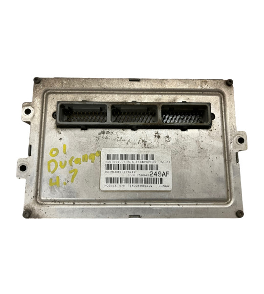 56040249AF 2001 Dodge Durango 4.7 ECM Engine Computer