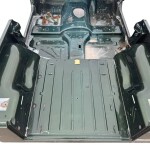 1997-2001 Jeep Wrangler TJ Sahara Tub Body Green Grade B+ | OEM