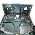 1997-2001 Jeep Wrangler TJ Sahara Tub Body Green Grade B+ | OEM
