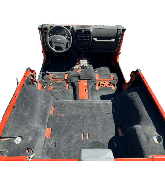 2003-2006 Jeep Wrangler TJ Black Carpet Kit 