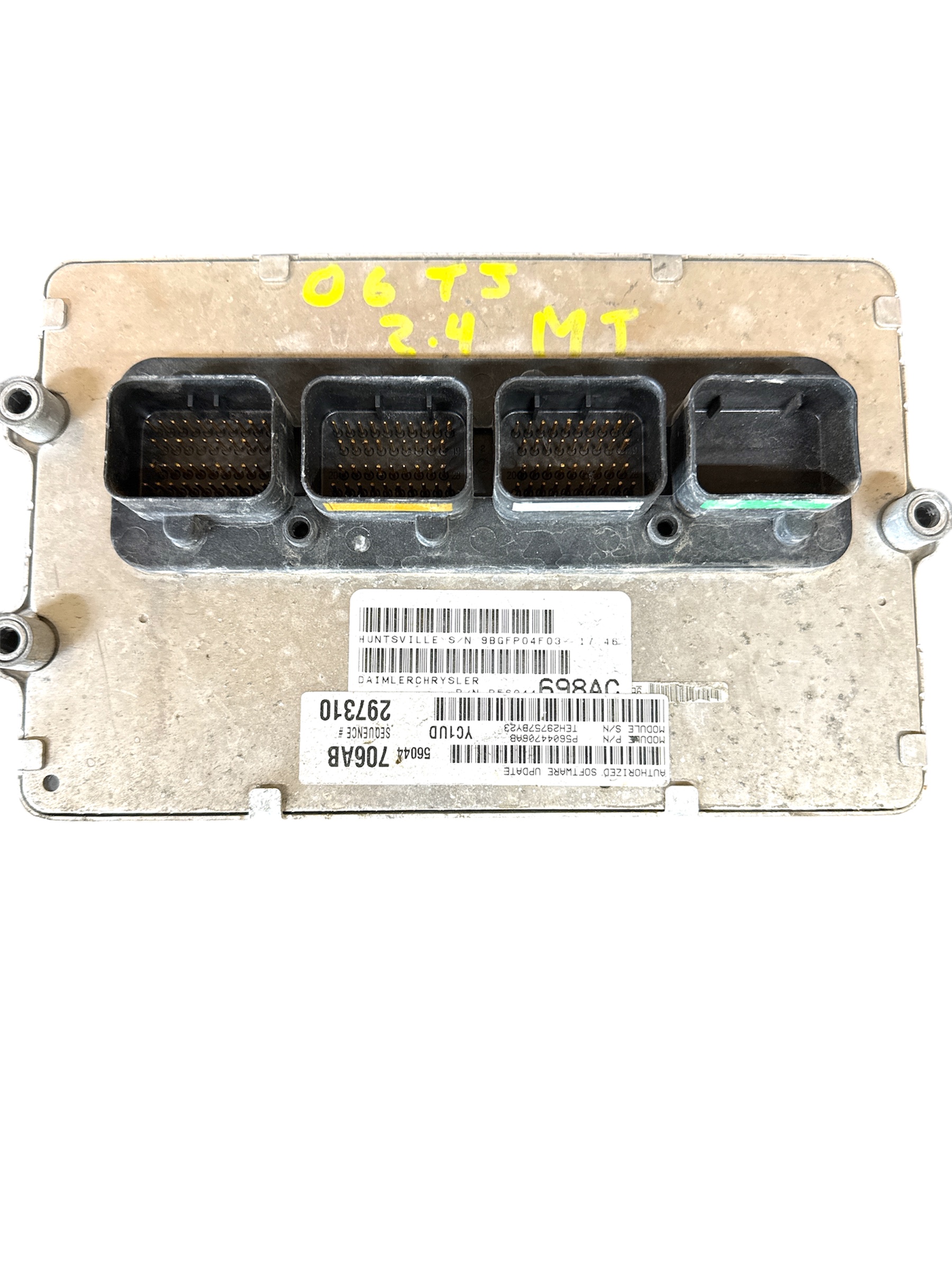 56044706AB 2006 Wrangler TJ 2.4L Manual Engine Computer ECM