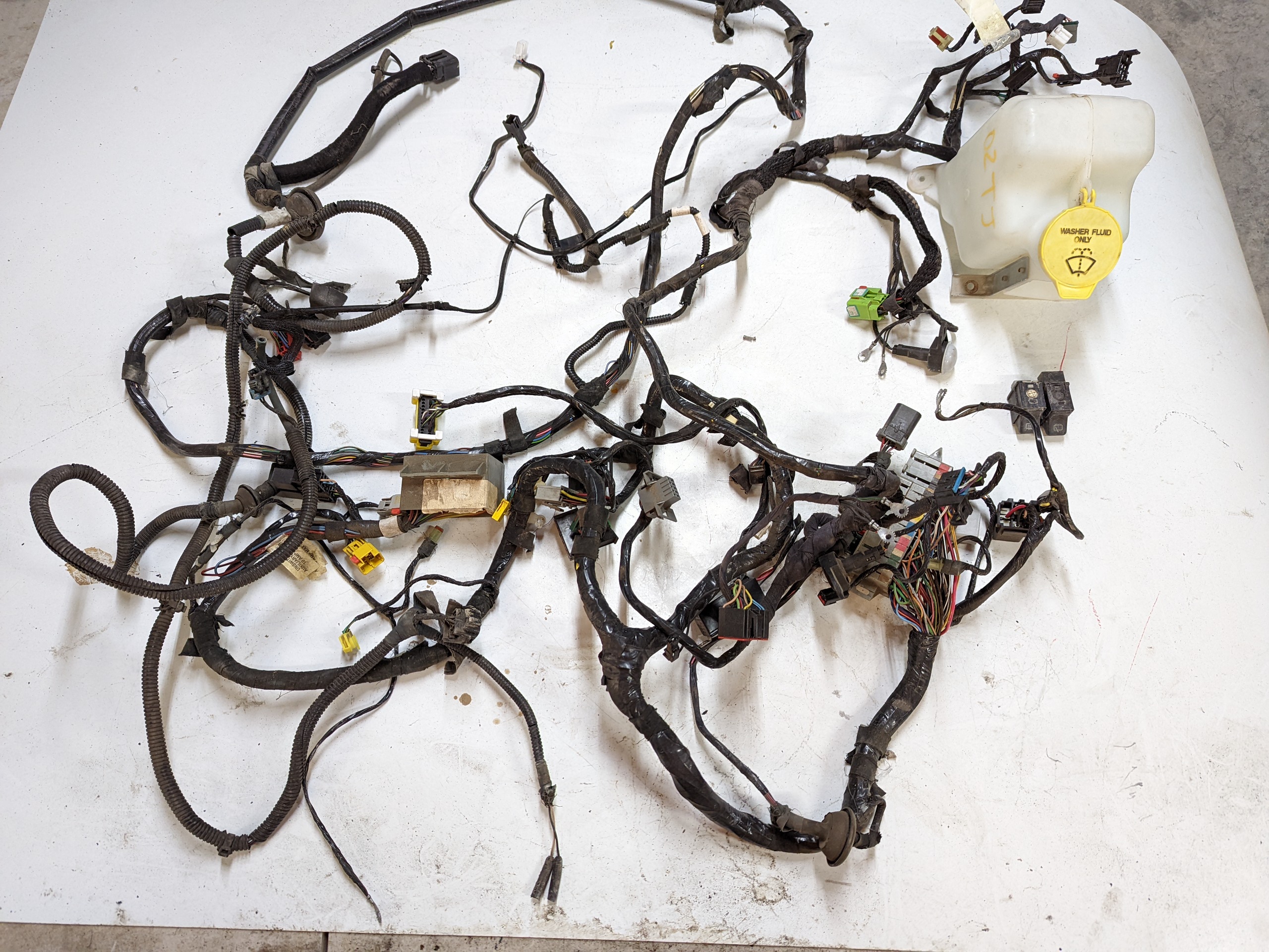 2000 Wrangler TJ Hard Top Wiring Harness Kit with Instrument 56010108AH Dash 56009509AJ Rear Body 56010162AD