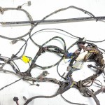 Instrument Dash Panel w/ Rear Body Wiring Harness Air Bag On/Off 03-04 TJ 56047160AD and 56047225AD