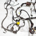 Rear Body Wiring Harness Tail Light with Sound Bar and Soft Top PKG 2003 TJ 56047131AC
