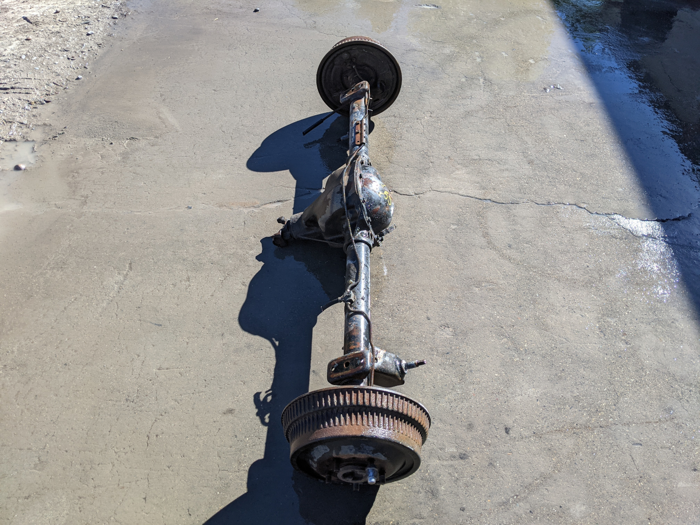 Wrangler Rear Axle Assembly Dana 35 with 3.07 Gear Ratio C-Clip ABS 87-89 YJ