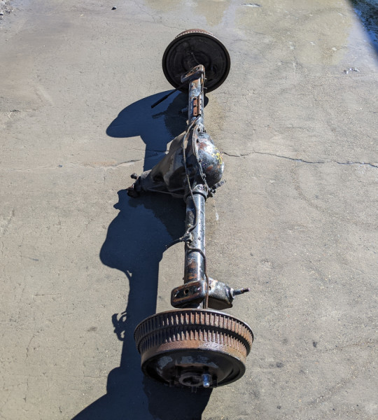 Cherokee XJ Rear Axle Assembly Dana 35 With 3.55 Gear Ratio 1987-2001
